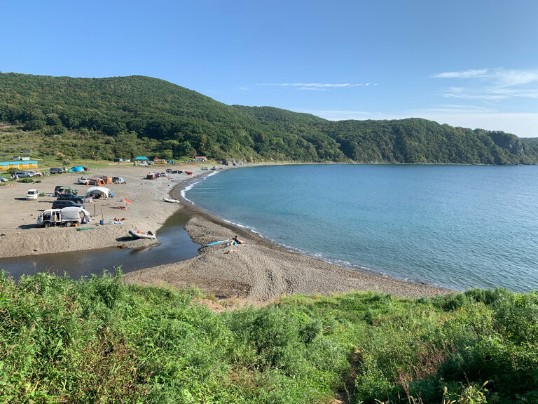 Beach Popova Bay Beach, Nahodka, photo