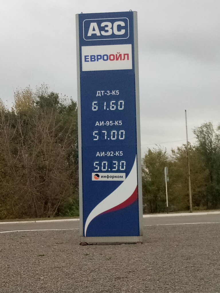 Gas station ЕвроОйл, Kamishin, photo