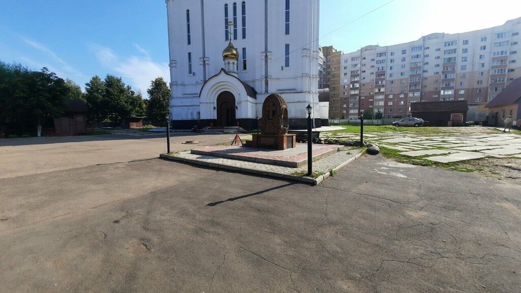 Chapel, memorial cross Крест-камень в знак многовековой дружбы русского и армянского народов, Ivanovo, photo