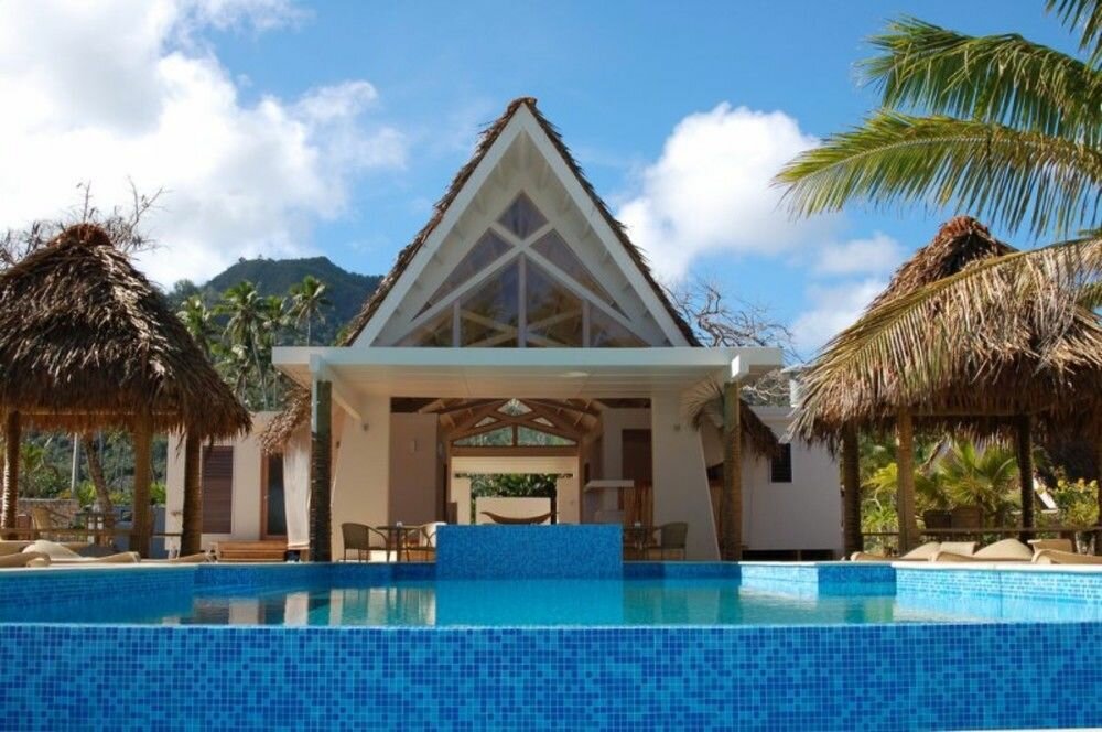 Rarotonga Island little Polynesian Resort
