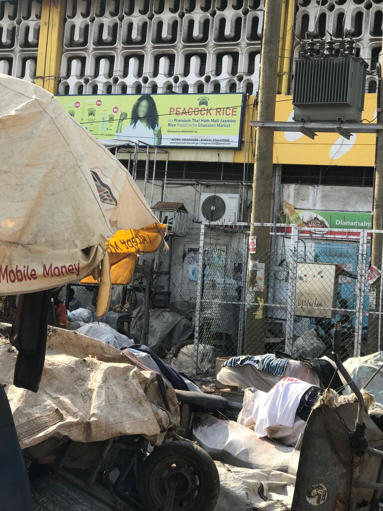 Food ingredients and spices Peacock rice, Accra, photo
