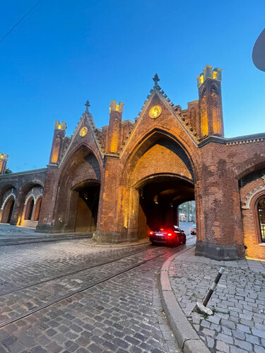 Landmark, attraction Brandenburg Gate, Kaliningrad, photo