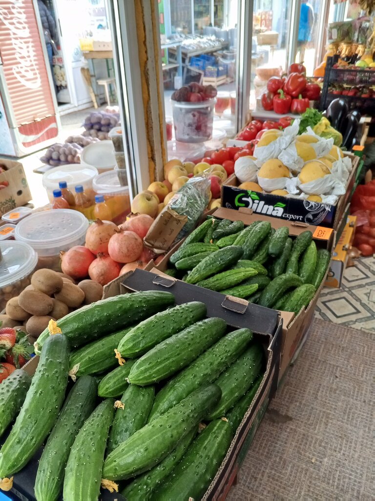 Gıda pazarı Кировская ярмарка, Volgograd, foto