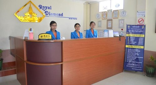 Гостиница Royal Diamond Hotel в Мандалае