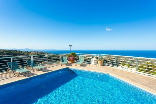 Гостиница Villa Selini Private Pool Sea Views A C Wifi Eco-friendly - 2158