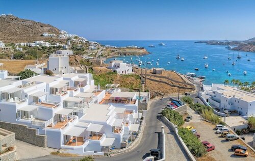 Внешний вид отеля Deliades Mykonos в Орносе, фото 1