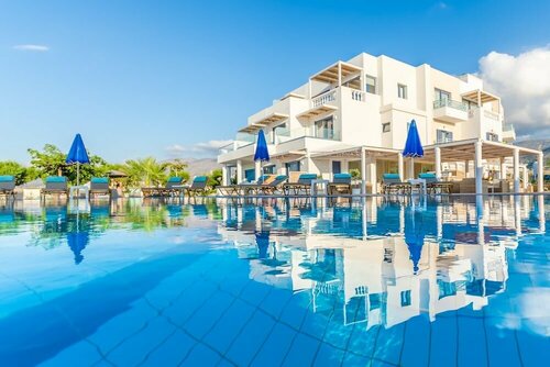 Внешний вид отеля Pyrgos Blue в Муниципальной единице Малионе, фото 1