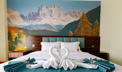 Внешний вид отеля Lisha roungnakhone hotel в Вангвьенге, фото 3