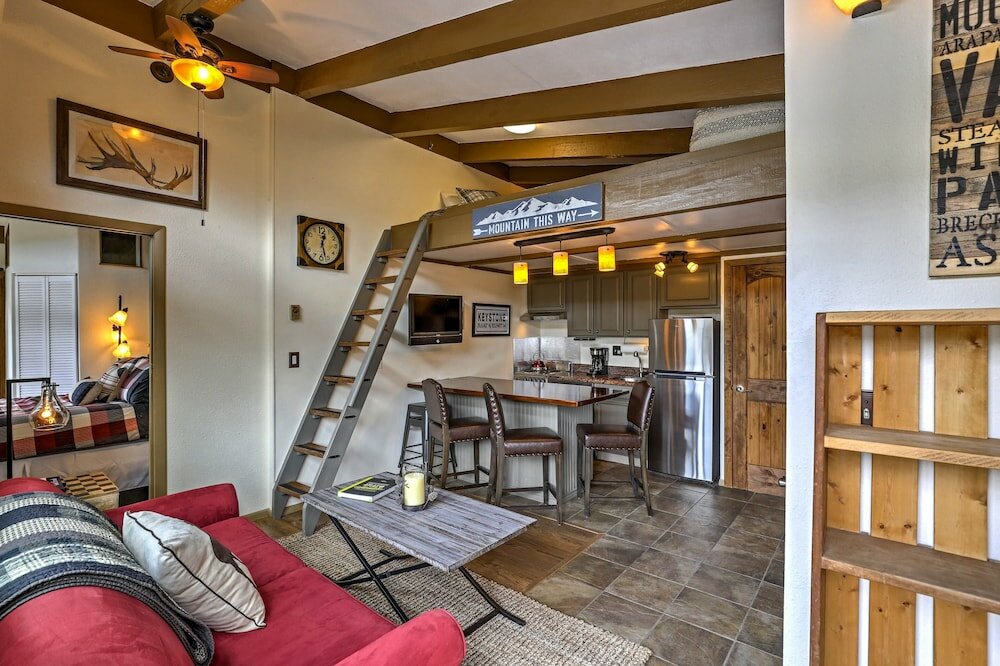 Фото Mtn Retreat, Walk to River Run Village & Slopes!