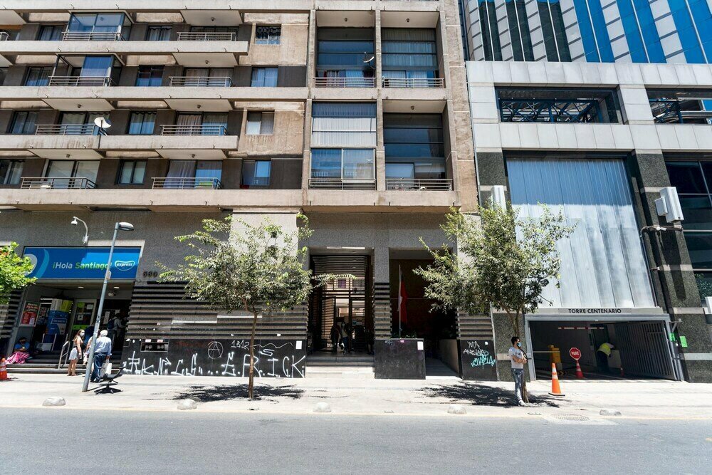 Short-term housing rental Urban Art 1br Wifi Smart TV & Metro, Santiago, photo