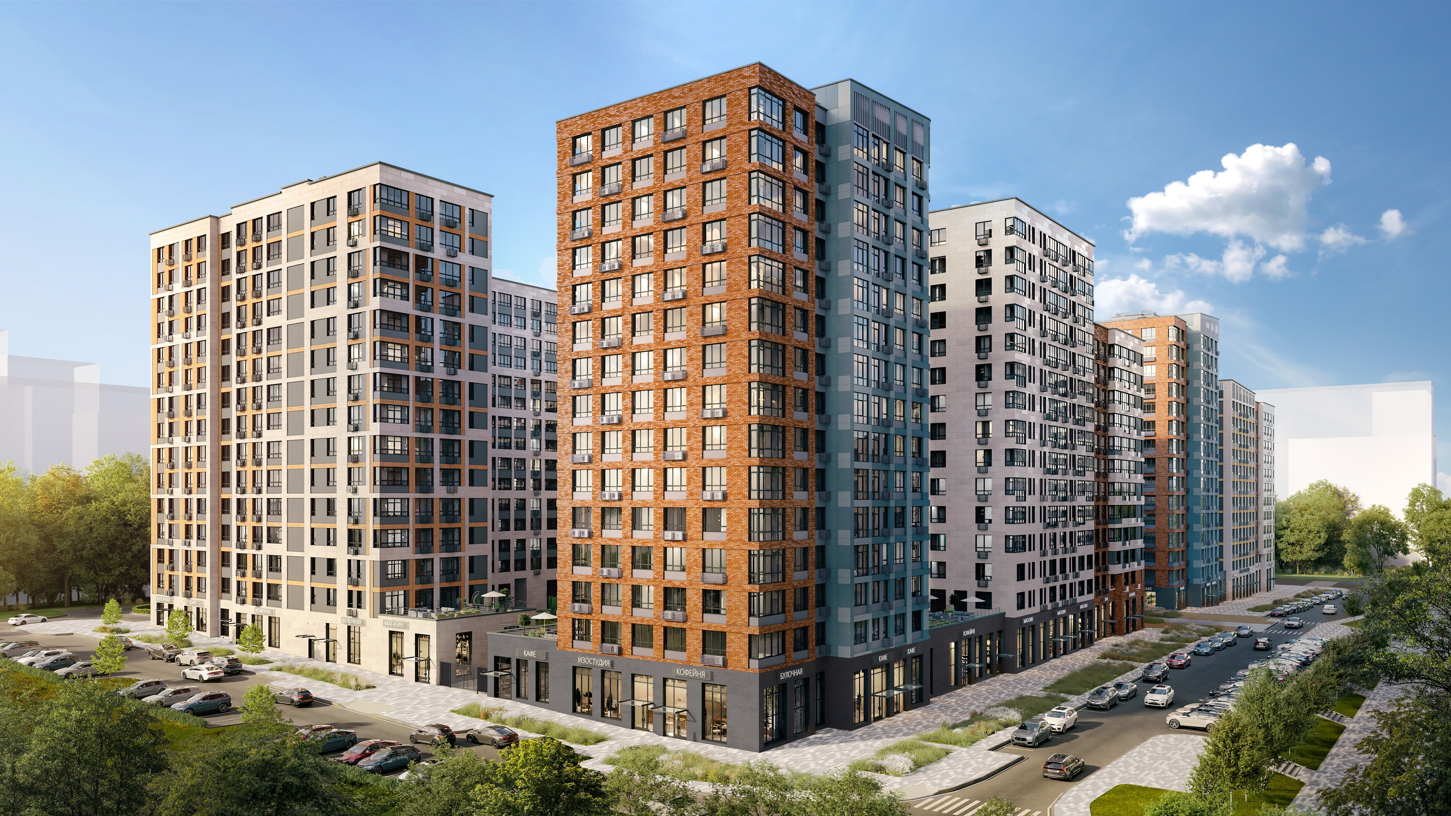 Panorama: Москва А101, housing complex, Moscow, Novomoskovskiy Administrative Ok