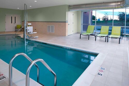 Гостиница SpringHill Suites by Marriott Kansas City Lenexa City Center в Ленексе