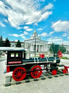 Паровоз (Stavropol Territory, Mineralnye Vody, Privokzalnaya Square) ، نصب للتكنولوجيا