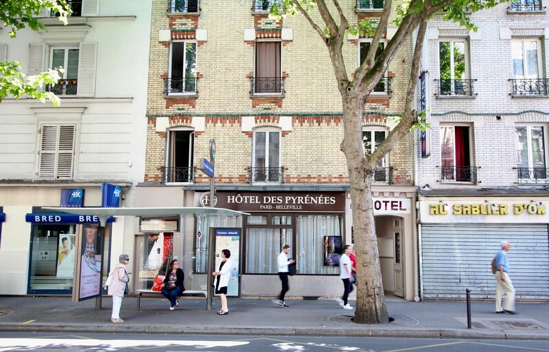Гостиница Hôtel des Pyrénées в Париже