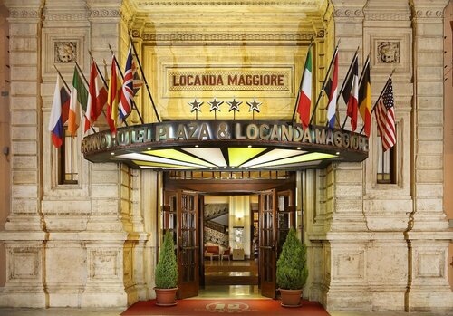 Внешний вид отеля Grand Hotel Plaza & Locanda Maggiore в Монтекатини-Терме, фото 4