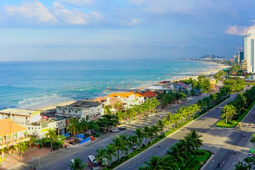 Внешний вид отеля Paracel Beach Hotel в Дананге, фото 3