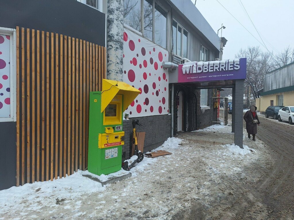 Payment terminal Qiwi, Almaty, photo