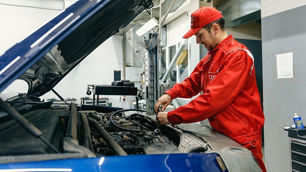 Otomobil servisi Audi. TransTehService, Kazan, foto