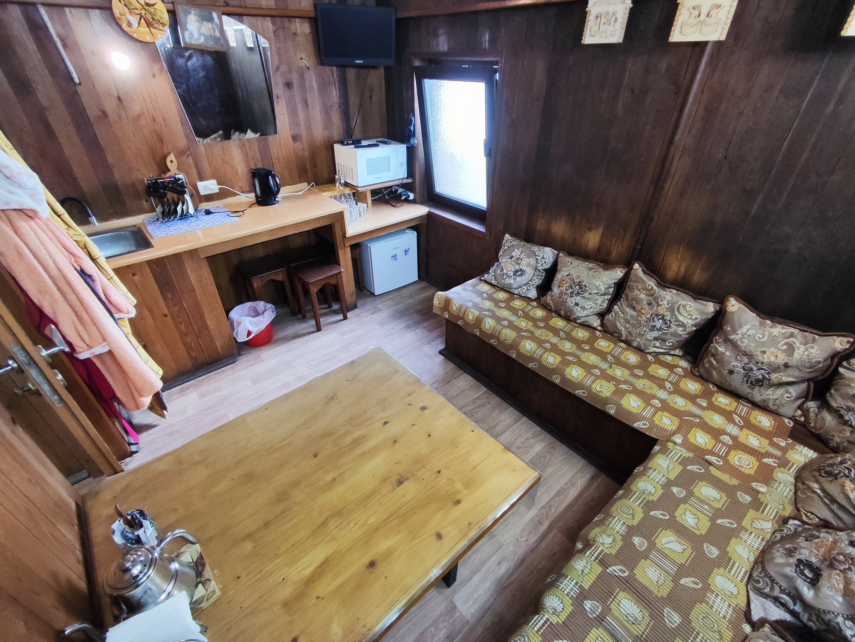 Фото Панорамный сруб