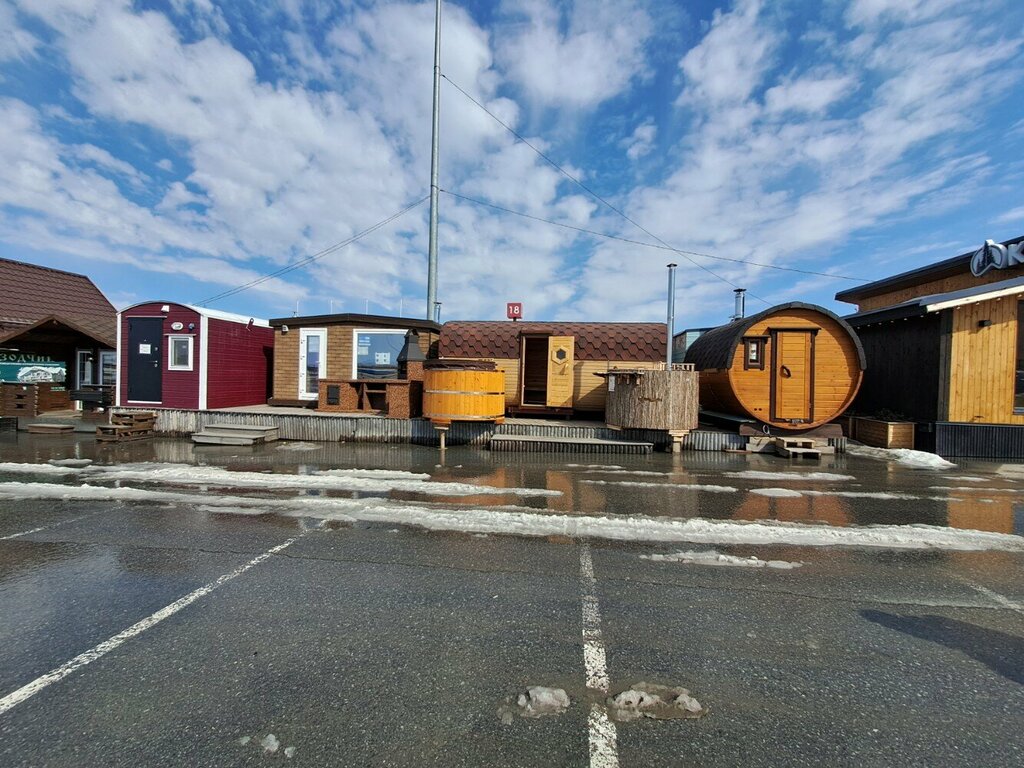 Construction of baths and saunas Kedroviy ray, Surgut, photo