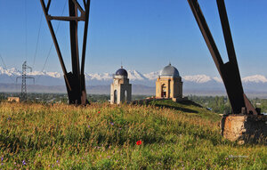 Mausoleum of Saint Tekturmas (Jambyl oblysy, Taraz), landmark, attraction