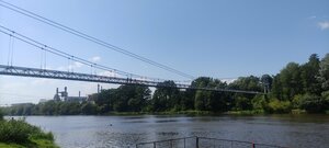 Подвесной мост (Гродненская область, Мосты), достопримечательность в Мостах