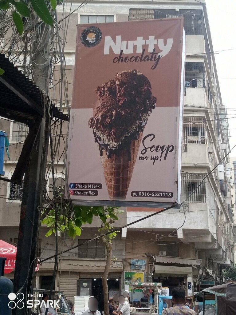 Ice cream Nutty chocolaty, Karachi, photo