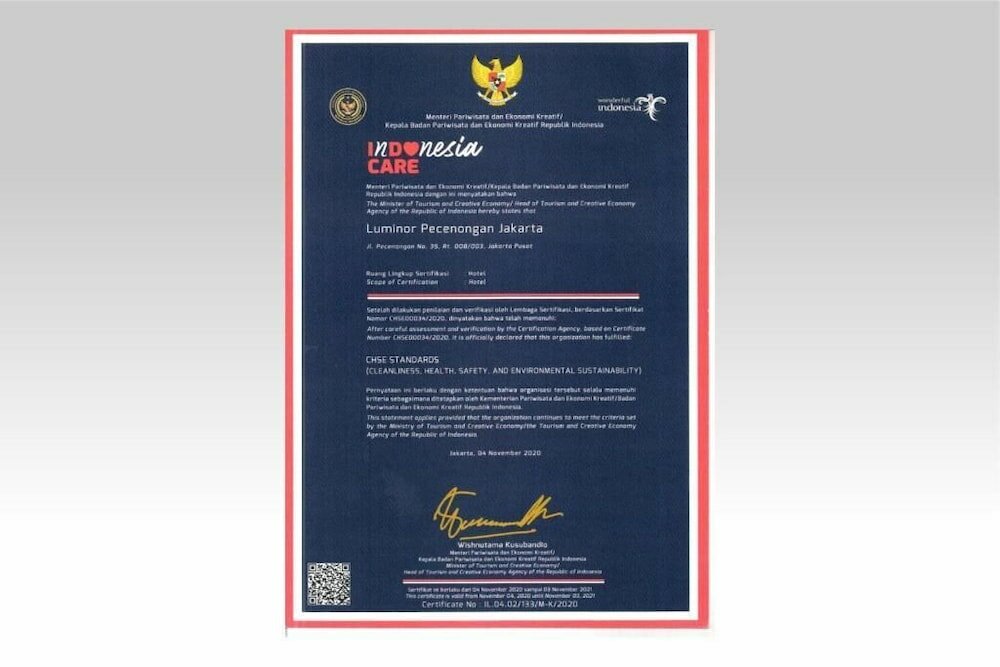 Фото Luminor Hotel Jakarta - Pecenongan