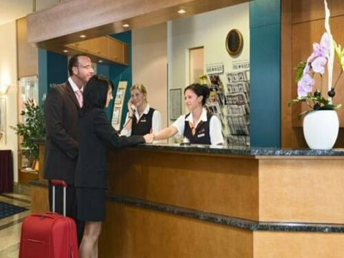 Внешний вид отеля Dorint Hotel Leipzig в Лейпциге, фото 4