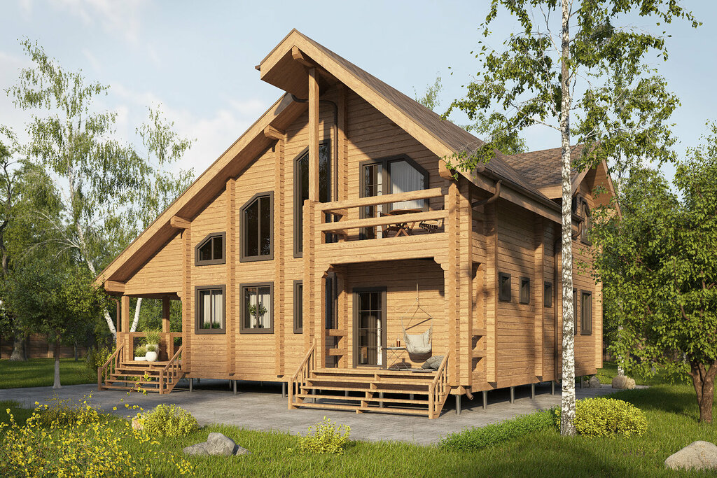 Construction of country houses and cottages EcoHouse, Krasnodar, photo