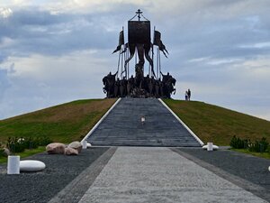 Монумент в честь 800-летия Александра Невского (Псковская область, Гдовский район, Самолвовская волость), памятник, мемориал в Псковской области