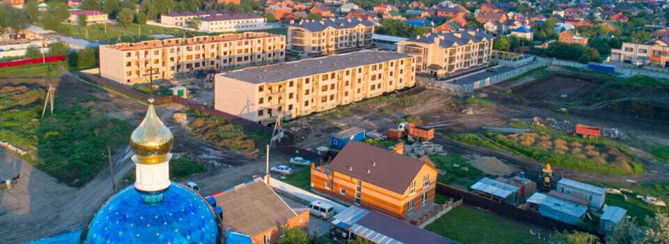 Знаменский краснодар фото Знаменский, жилой комплекс, Первомайская ул., 4А, корп. 1-7, посёлок Знаменский 