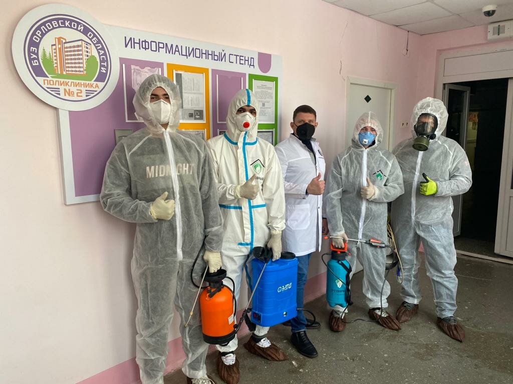 Disinfection, disinsection, deratization City Dez-station, Orel, photo