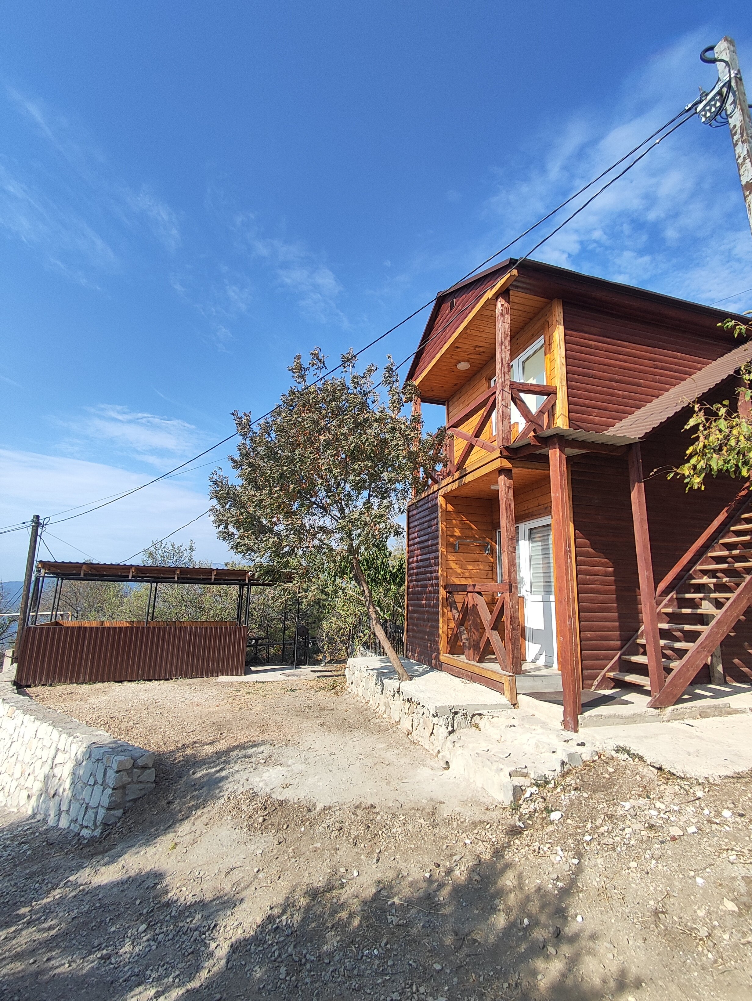 Фото Панорамный сруб