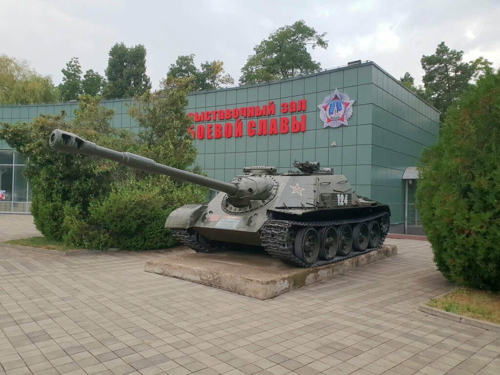 Monument to technology Самоходная артиллерийская установка СУ-122-54, Krasnodar, photo