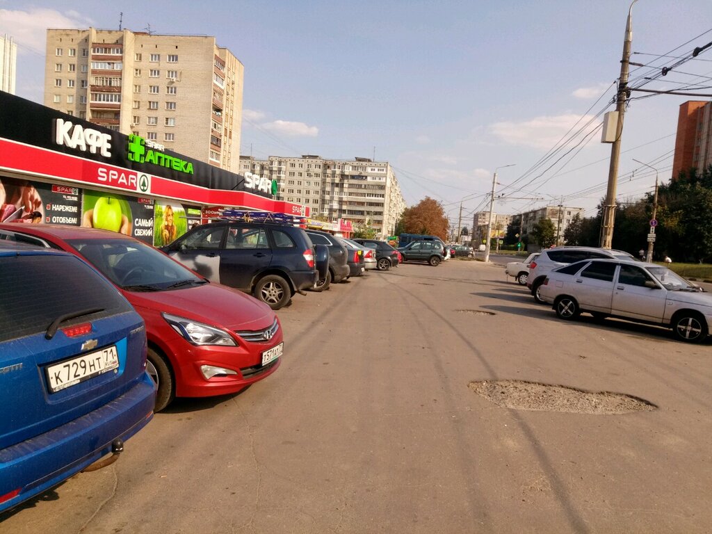 Parking lot Parking lot, Tula, photo
