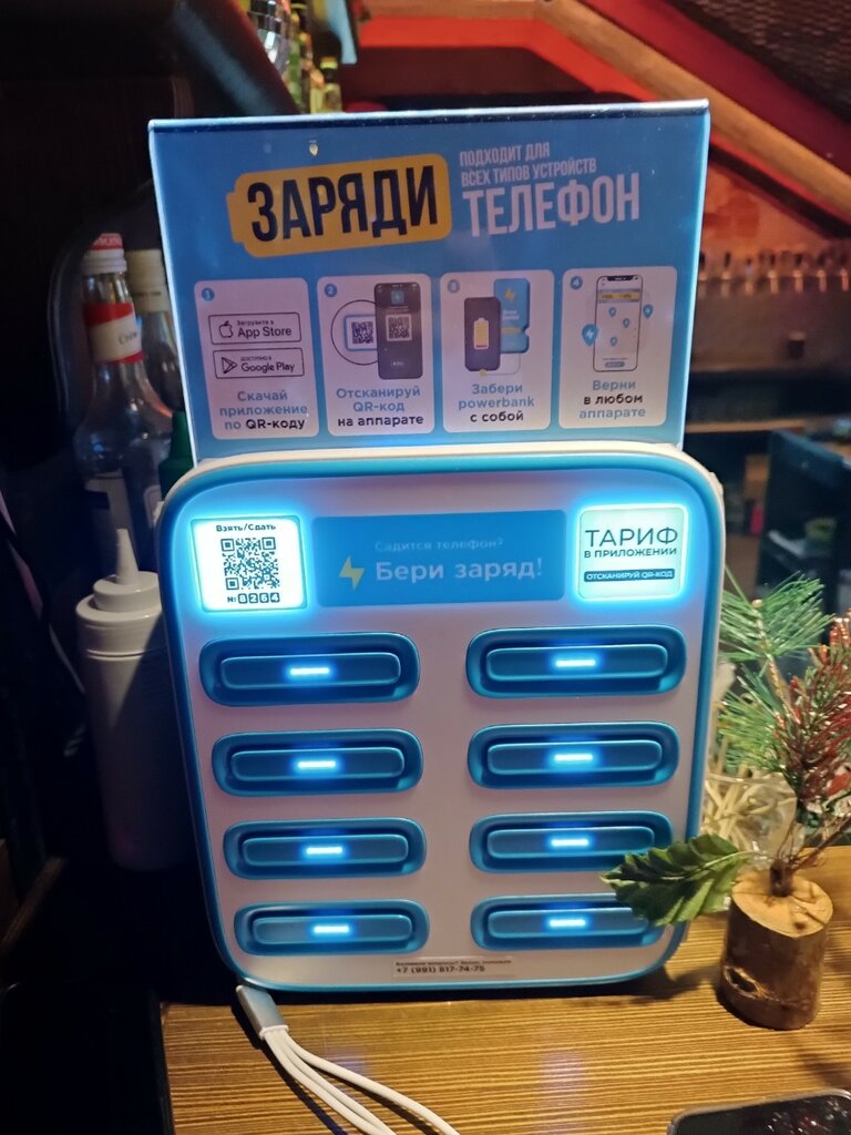 Аренда зарядных устройств Бери Заряд, Пермь, фото