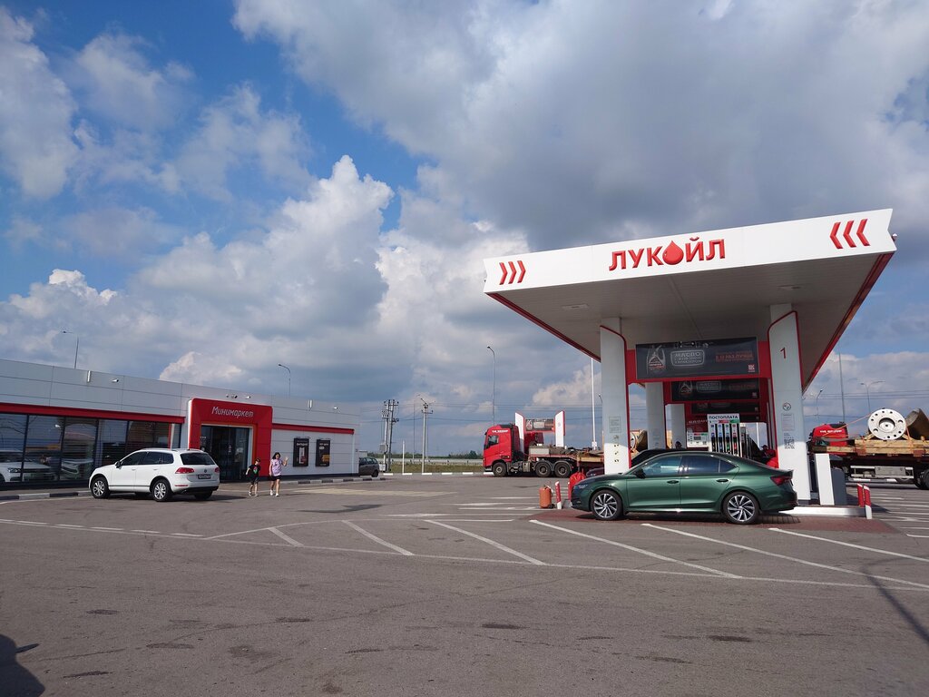 Gas station Lukoil, Voronezh Oblast, photo