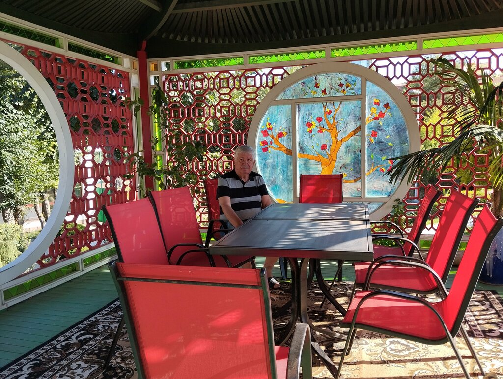 Cafe Visiting Nariman, Republic of Crimea, photo