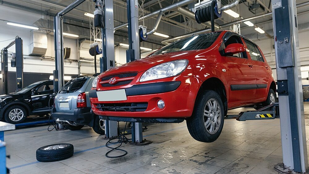 Car service, auto repair Hyundai. TransTehService, Kazan, photo