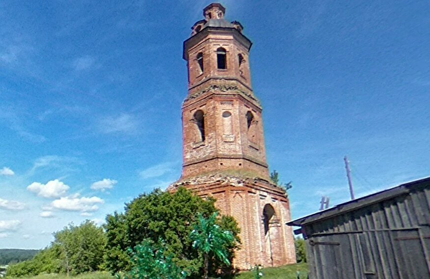 كنيسة أرثوذكسية Церквь Вознесения Господня ، مقاطعة كيروف، صورة