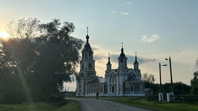 Православный храм Церковь Богоявления Господня в Большом Туманово, Нижегородская область, фото