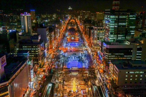 Гостиница Sotetsu Fresa Inn Sapporo-Susukino в Саппоро