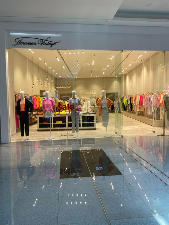 Clothing store American Vintage, Dubai, photo