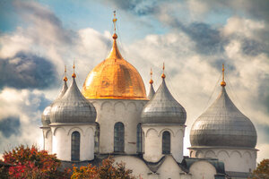 Софийский собор (Великий Новгород, район Софийская сторона, Новгородский кремль, 15), православный храм в Великом Новгороде