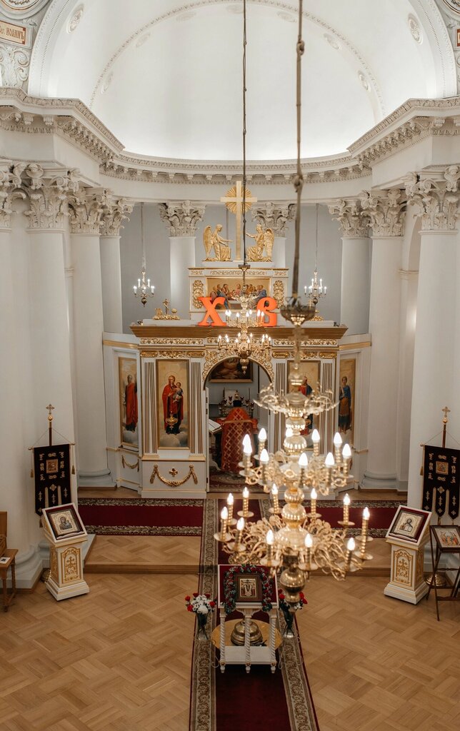 Orthodox church Храм Воскресения Словущего при Суворовском военном училище, Saint Petersburg, photo