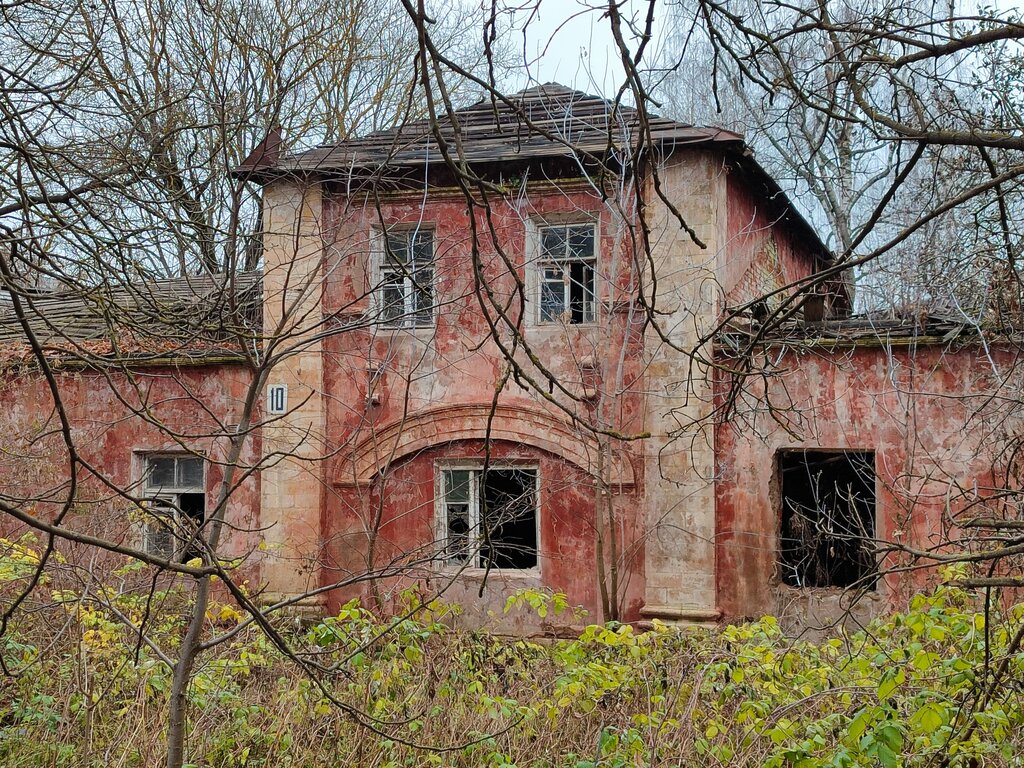 Landmark, attraction Конный двор имения Дюпюи, главный въездной корпус, Pushkino, photo