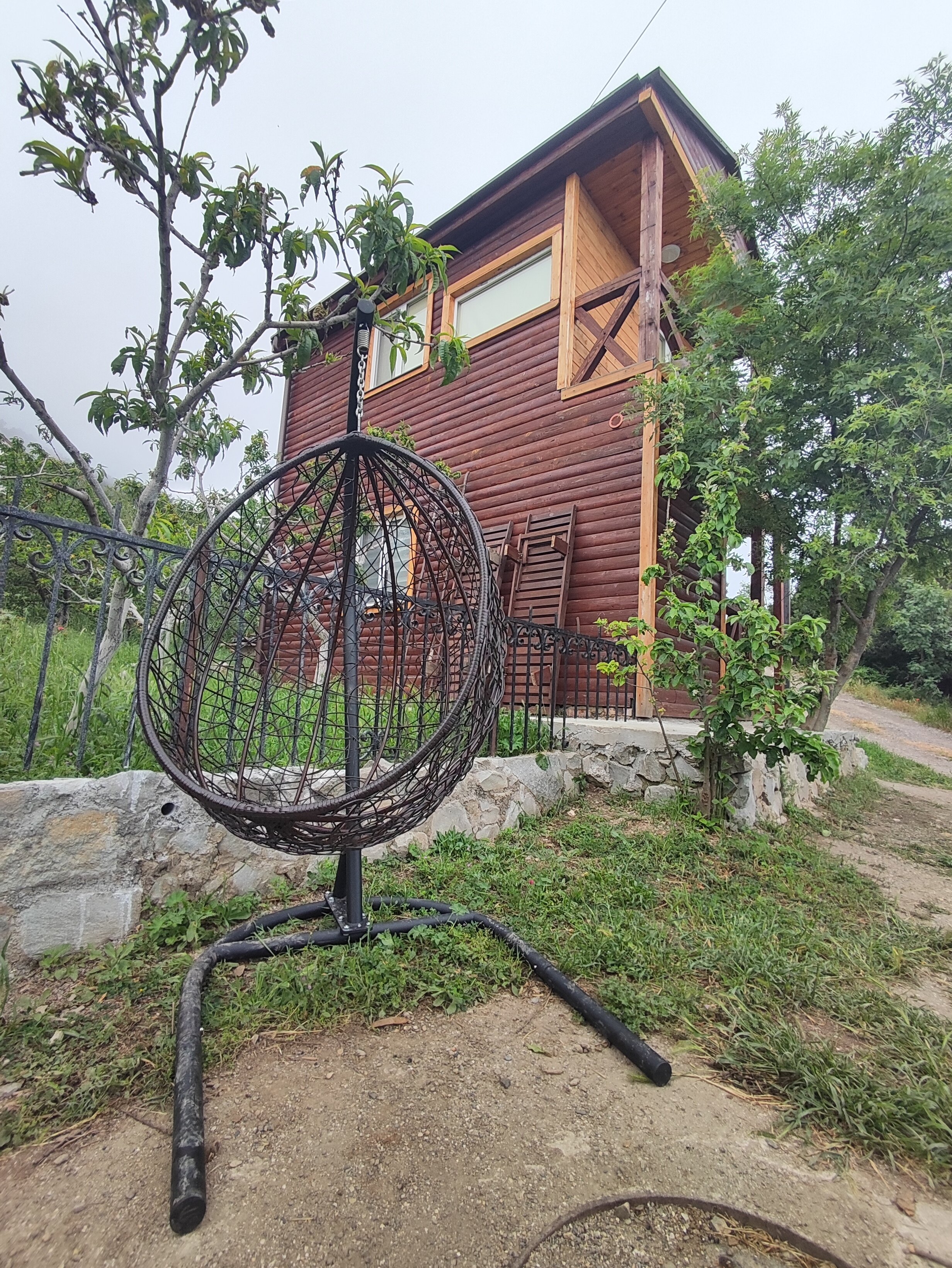 Фото Панорамный сруб