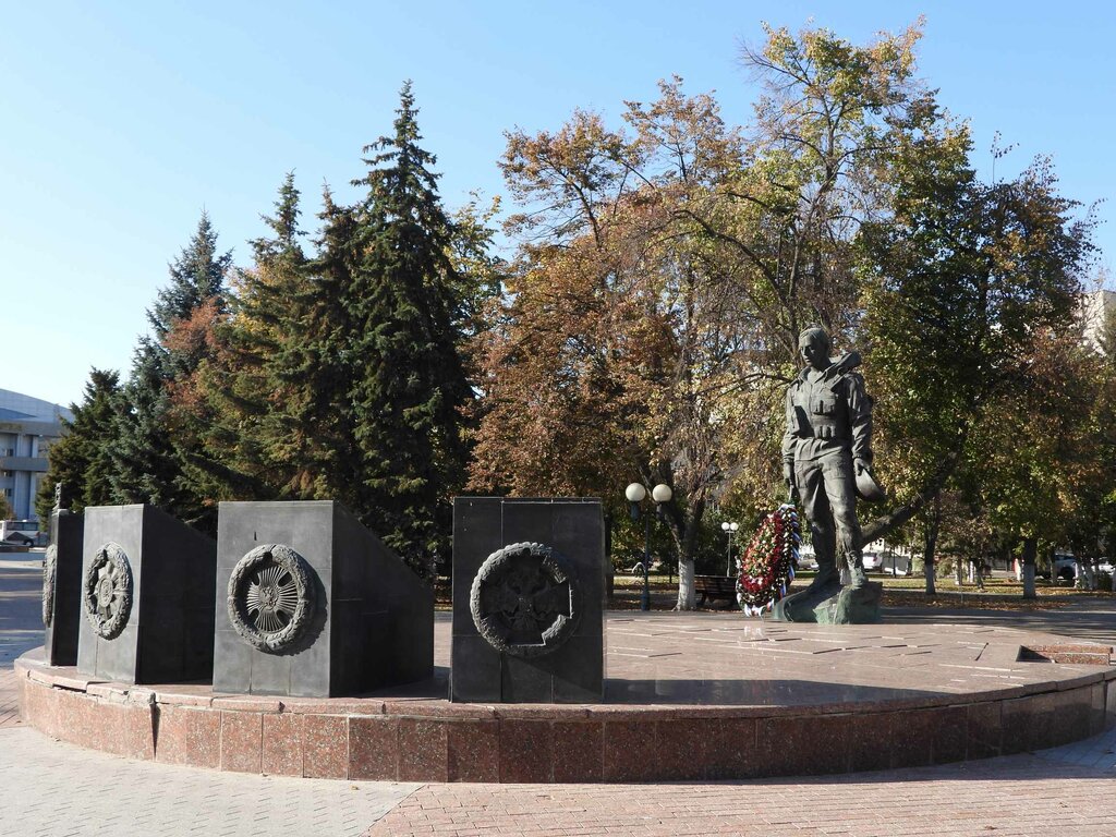 Monument, memorial Voinam-penzentsam, Pogibshim Na Severnom Kavkaze, Penza, photo