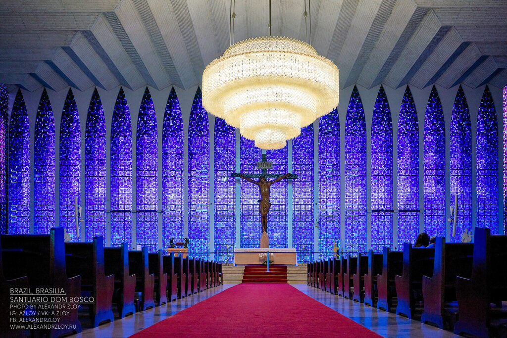 Catholic church Santuário São João Bosco, Brasilia, photo